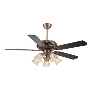 Ceiling fan with light kit with remote control 52 inch ceiling fan with light kit Alostoura lighting