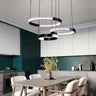 Home Rings Ceiling Chandelier Hanging Lamp Alostoura lighting