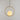 Modern Ball Glass Chandelier Gold Alostoura lighting