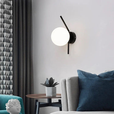 Modern Copper LED Wall Lamp for Bedroom Interior Lighting Wall Lights Alostoura lighting