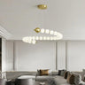 Nordic Style Master Bedroom Chandelier Modern Minimalist Copper Hanging Lamps Luxury Design Creative Dining Room Pendant Light Alostoura lighting