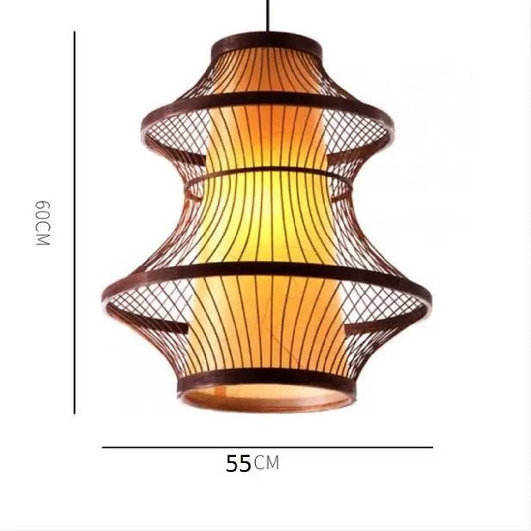 Pendant Light Rattan Lamp Shade Lighting Bamboo Weaving Lamp Asian Pendant Lights Alostoura lighting