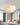 Romantic Globe Light White Feather Chandelier Alostoura lighting