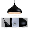Round Aluminum Retro Pedant Light For Bar Coffee Shop LED Lighting Lamp Alostoura lighting