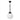 SICHEM/G250 Outdoor Hanging Light with Opal Diffuser (White) Alostoura lighting