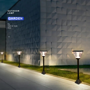 Solar Powered Lamp Waterproof IP65 Landscape Alostoura lighting