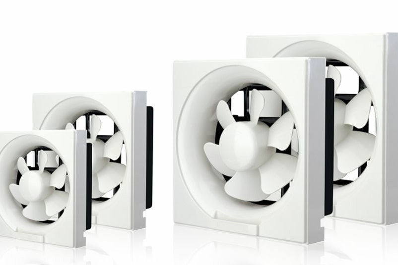 Wall Mounted Kitchen Exhaust Fan Full White AC Kitchen Equipment for Restaurant Alostoura lighting