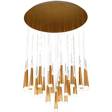 chandelier meteor shower LED creative restaurant lights Alostoura lighting
