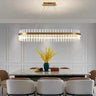 Modern Oval Crystal LED Chandelier 120cm