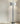 Silver beaded floor lamp detail