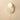 Teardrop Travertine Wall Lamp pull chain