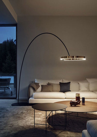Vilano large arch floor lamp