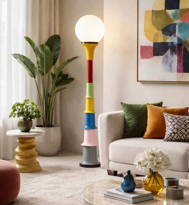 Viva Pop multicolour floor lamp 130cm