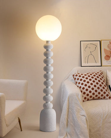 Wabi Sabi style floor lamp