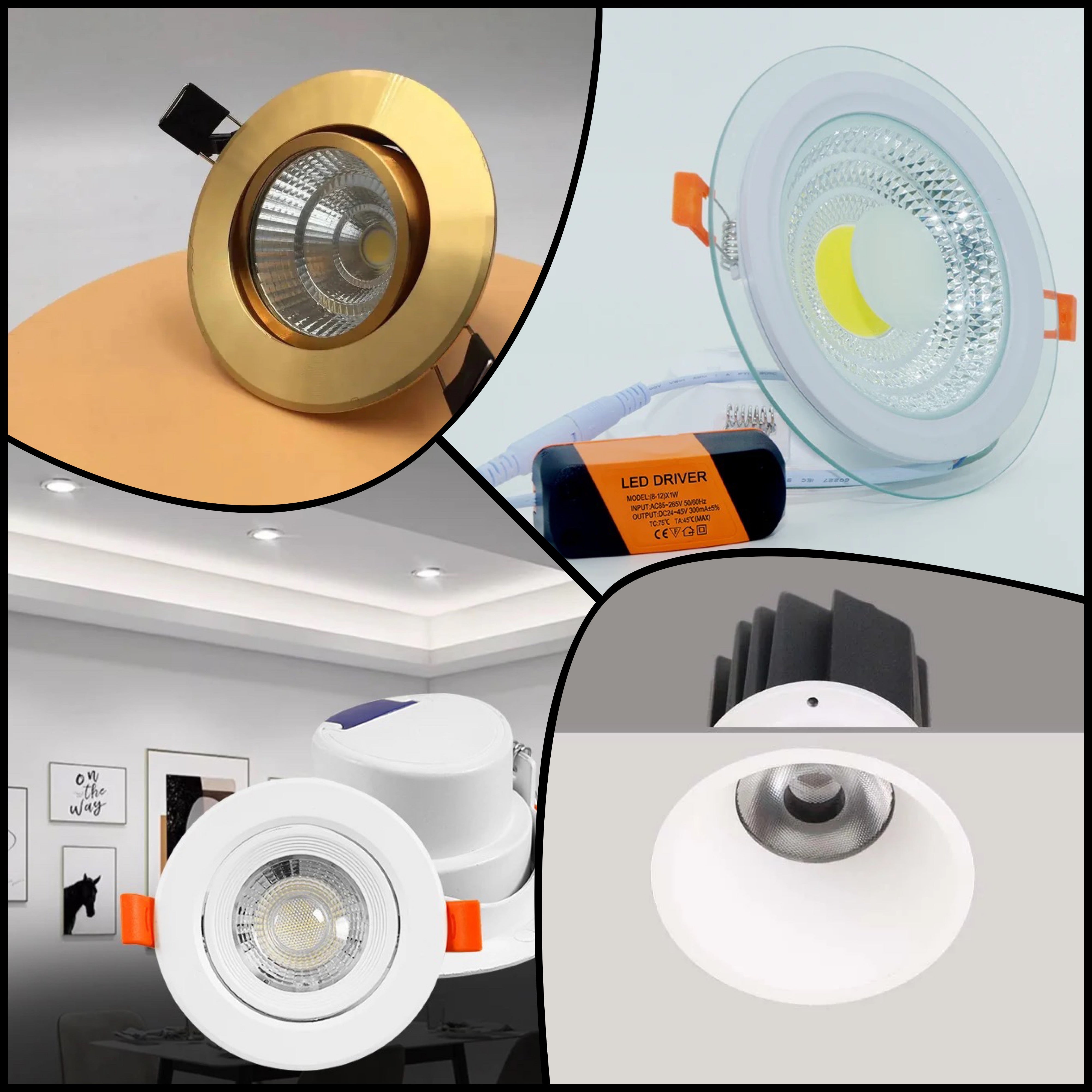 LED Spot Light & Downlight Lights COB / SMD