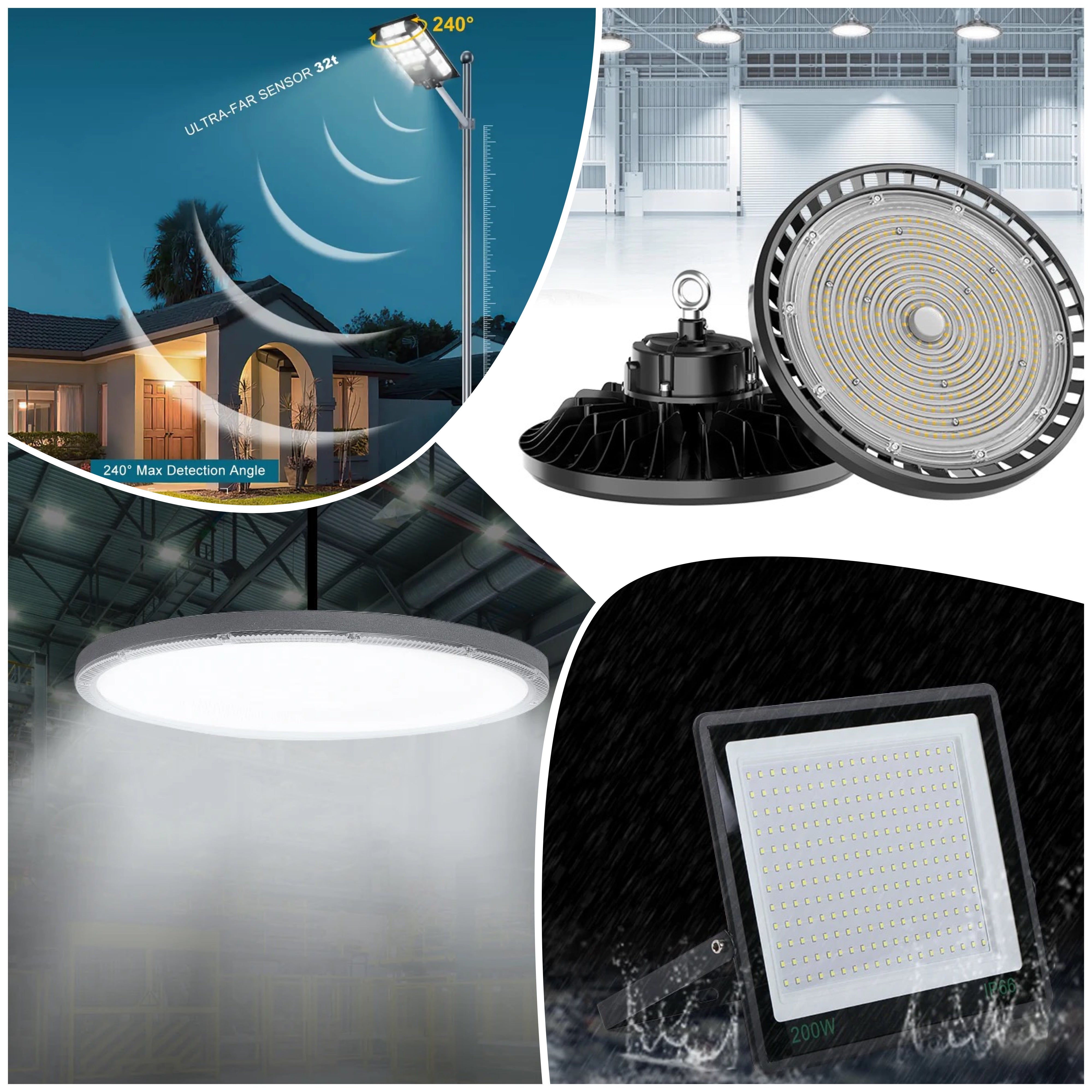 LED Flood Light & High Bay Lights