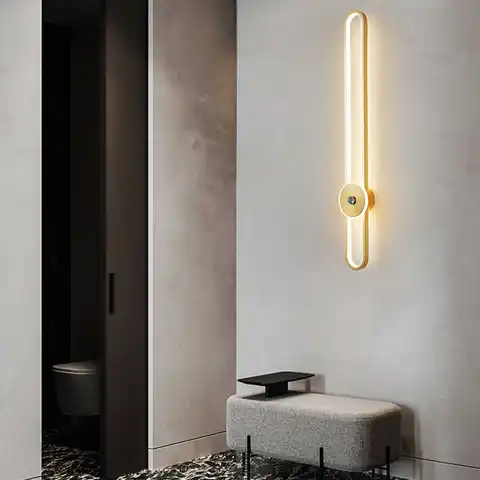 Modern Minimalist LED Long wall Light for living room and bedroom