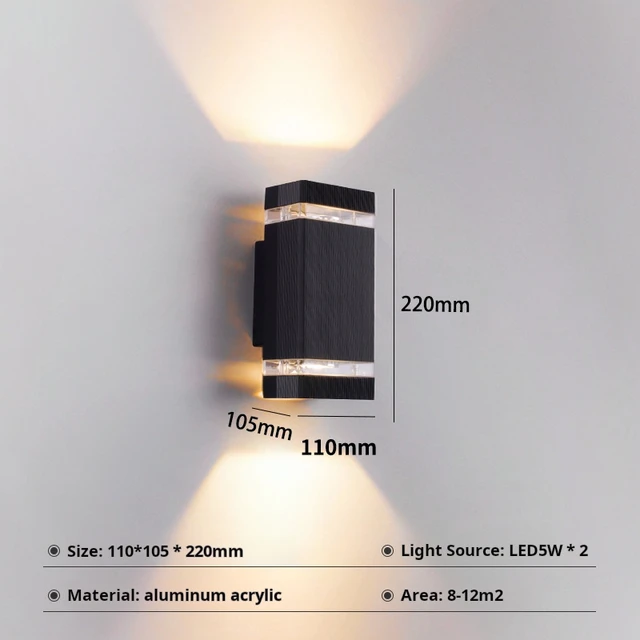 Luxury Outdoor Wall Lamp