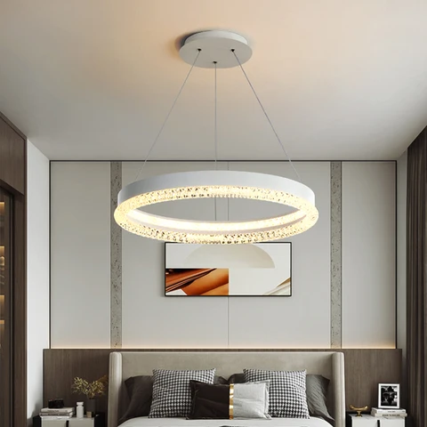 New Creative minimalist Ring LED pendant Light