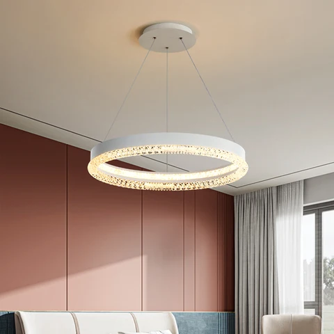 New Creative minimalist Ring LED pendant Light