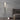 3 balls black floor lamp side view