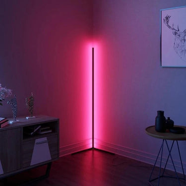Smart RGB LED Corner Floor Lamp – Colour Changing, App & Remote Control UAE