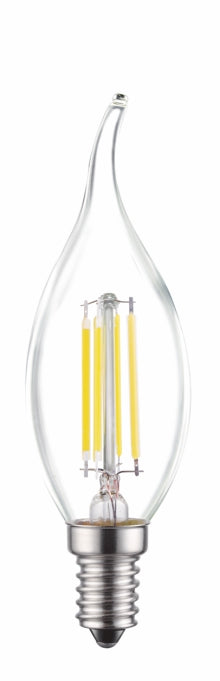 LED filament bulb lamp flexible filament