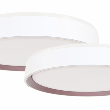 Sleek Matte White Round LED Ceiling Lamp – High-Efficiency Modern Luminaire