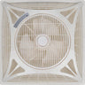 60X60  Ceiling Fan With LED Light Remote Control Amounted Alostoura lighting