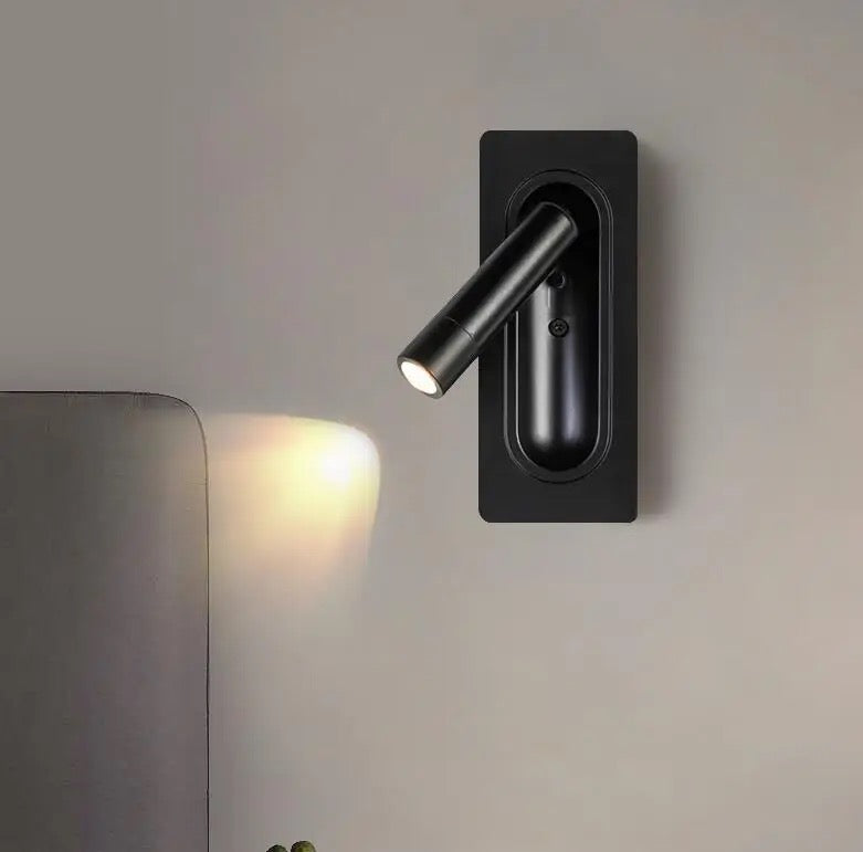 Indoor wall light rotatable