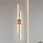 Aesthetically pleasing long bedroom bedside wall light versatile living room TV back wall LED wall lamp Alostoura lighting