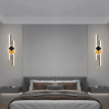 Aesthetically pleasing long bedroom bedside wall light versatile living room TV back wall LED wall lamp Alostoura lighting