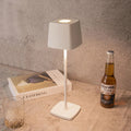 Aluminium 5400mAh Outdoor Cordless Rechargeable Table Lamp Hotel Restaurant Bar Decoration LED Desk Alostoura lighting