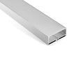 Aluminium LED profile without flange as a pendant light 2 Meter Alostoura lighting