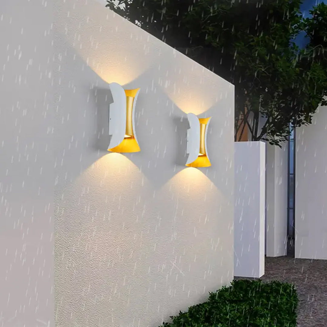 Aluminum Exterior Modern Outside Garden Up And Down Waterproof Alostoura lighting