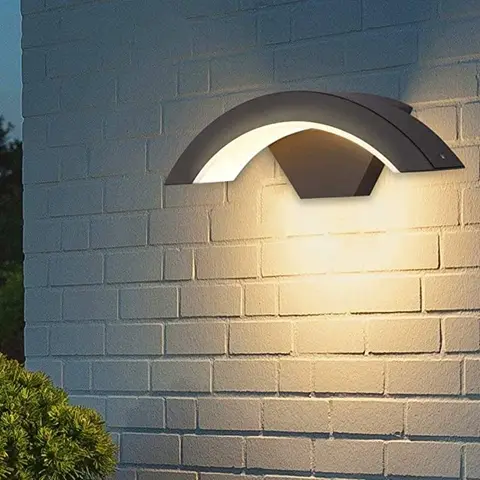 Aluminum IP65 Surface Mount Up Down Wall Lamps Modern Style Outdoor Indoor Wall Light Alostoura lighting