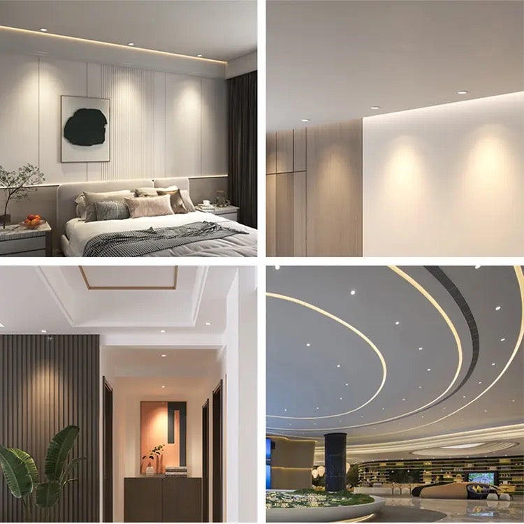 Anti Glare Commercial Office Indoor Down Light 7W 10W Recessed LED Cei