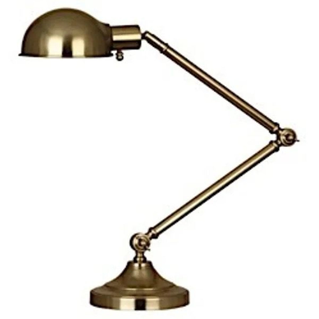 Antique Brass Adjustable Desk Lamp Alostoura lighting