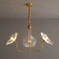 Arabian Hanging Lighting Lobby Drop Lamp Living Room SUNFLOWER Gold LED Light Antique Alostoura lighting
