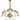 Arabian Hanging Lighting Lobby Drop Lamp Living Room SUNFLOWER Gold LED Light Antique Alostoura lighting