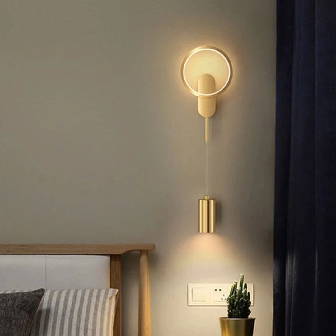 Bedroom Bedside Lamp LED Wall Lamp Modern Minimalist Nordic Wall Lamp Alostoura lighting