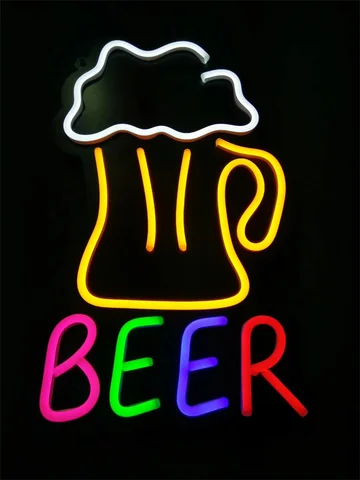 Beer Bar Neon Designs Alostoura lighting