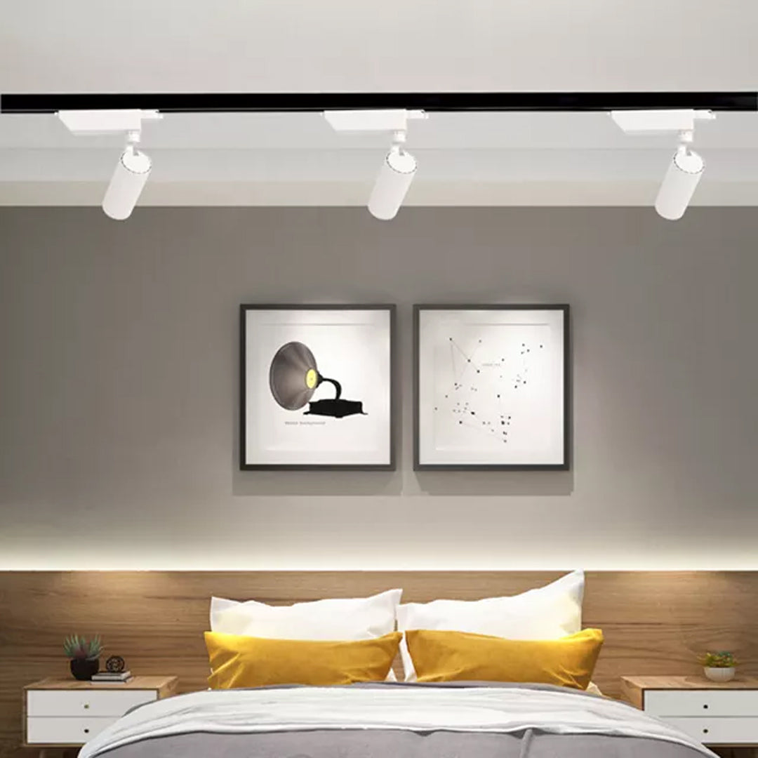 Led Spot Light Rails COB Adjustable Spot Track Light Led Anti-Glare LED Track Rail Spot Lig ...