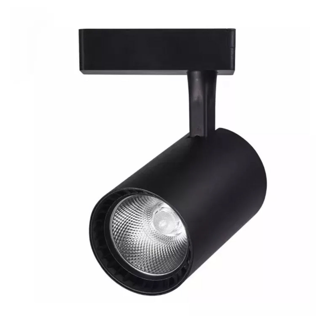 COB Adjustable Spot Track Light Led Anti-Glare LED Track Rail Spot Light For Commercial Lighting Alostoura lighting