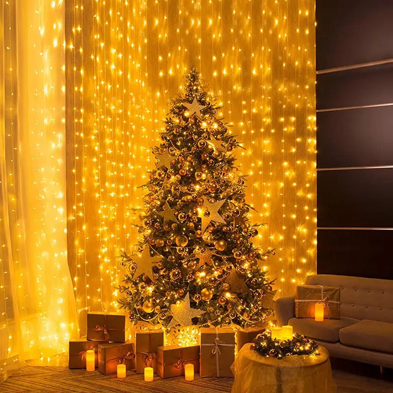 CURTAIN LED STRING LIGHTS Alostoura lighting