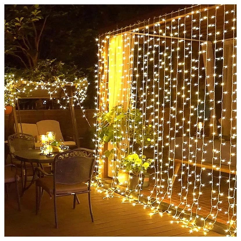 CURTAIN LED STRING LIGHTS Alostoura lighting