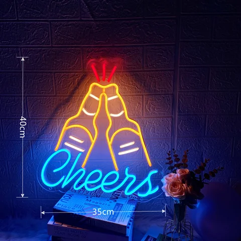 Cheers Beers Neon Designs price on Size Alostoura lighting