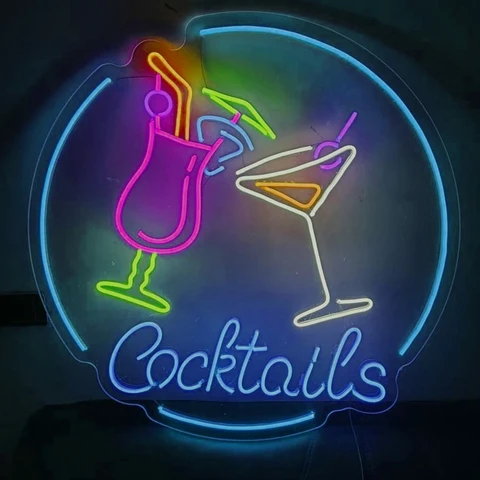 Cocktail Neon Designs Alostoura lighting