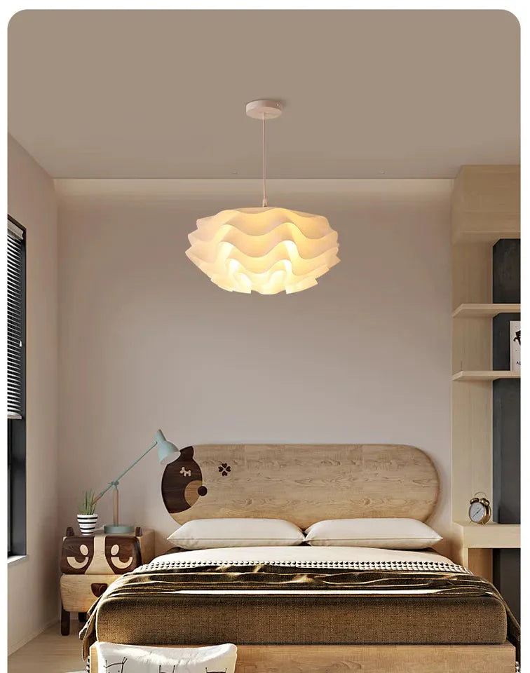 Cream wind bedroom clothing store chandelier creative cozy dining room bar E27 pendant light Alostoura lighting
