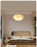 Cream wind bedroom clothing store chandelier creative cozy dining room bar E27 pendant light Alostoura lighting